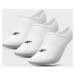 Dámské nízké ponožky 4F SOD301 Bílé (3páry)