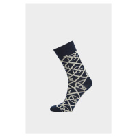 PONOŽKY GANT G PATTERN SOCKS modrá