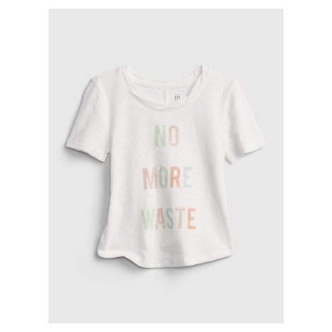 GAP Dětské tričko gen good graphic t-shirt - Holky