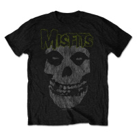 Misfits Tričko Classic Vintage Unisex Black