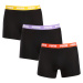 3PACK pánské boxerky Puma černé (701226820 009)