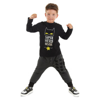 mshb&g Super Hero Boy T-shirt Pants Suit