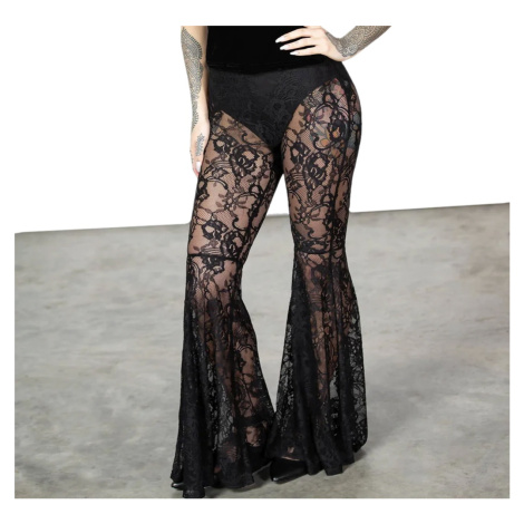 kalhoty dámské KILLSTAR - Heartfelt Mercy Flares - Black