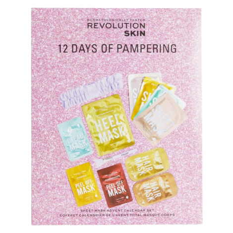 Revolution Skincare, 12 Days of Face, Body & Hair Mask Advent Calendar, sada