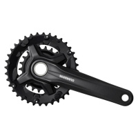 SHIMANO kliky s převodníkem - ALTUS M210 175mm 36/22 - černá