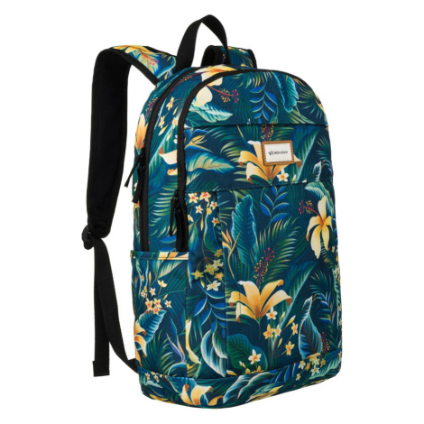 Klasický dámský polyesterový batoh s rostlinným vzorem Rovicky