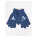 Yoclub Kids's Boys' Five-Finger Gloves RED-0012C-AA5A-013