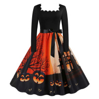 Halloween šaty na večírek áčkového střihu
