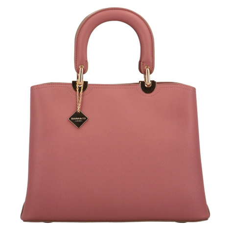Luxusní dámská kabelka do ruky Rollins, růžová Diana & Co