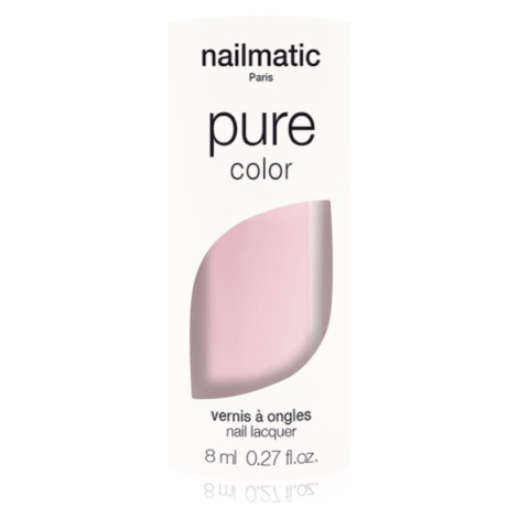 Nailmatic Pure Color lak na nehty ANNA-Rose Transparent /Sheer Pink 8 ml