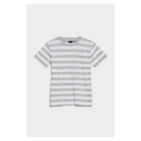 TRIČKO GANT RELAXED STRIPED T-SHIRT šedá