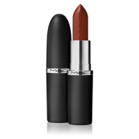 MAC Cosmetics MACximal Sleek Satin Lipstick krémová hydratační rtěnka odstín Espresso Yourself 3