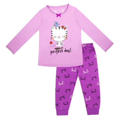 Dívčí pyžamo - Wolf S2251, fialková Barva: Fialková
