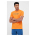 Sportovní tričko Mammut Trovat Logo oranžová barva, s potiskem