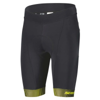SCOTT Cyklistické kalhoty krátké bez laclu - RC TEAM ++ - žlutá/černá