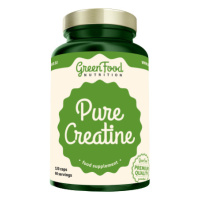 GREENFOOD NUTRITION Pure Creatine Creapure 120 kapslí