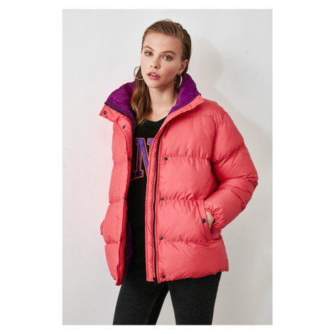 Trendyol Pink Snap Detailed Inflatable Jacket