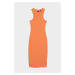 ŠATY GANT SLIM TANK TOP DRESS oranžová