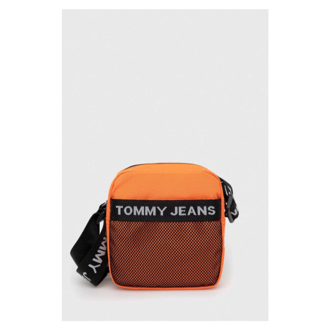 Ledvinka Tommy Jeans oranžová barva Tommy Hilfiger