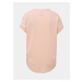 Růžové tričko s potiskem Kari Traa Vilde