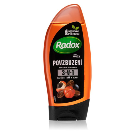 Radox Men Invigorating sprchový gel pro muže 3 v 1 225 ml