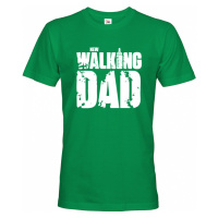 Vtipné tričko pro tatínka New Walking Dad