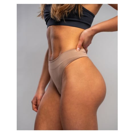 Vilgain Workout Thong – 3× Toasted almond