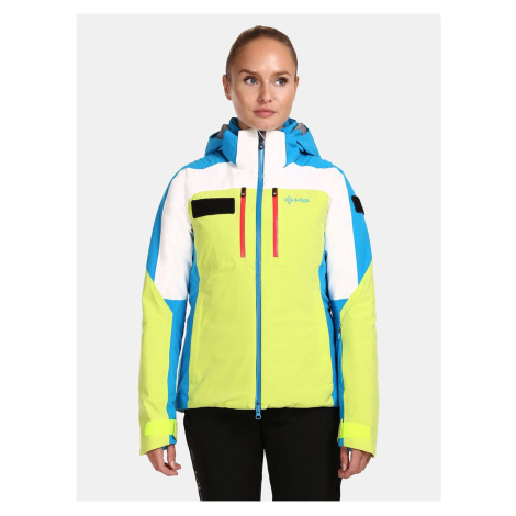 Světle zelená dámská lyžařská bunda Kilpi DEXEN