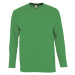 SOĽS Monarch Pánské triko s dlouhým rukávem SL11420 Zelená