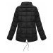 Dámská zimní bunda s kapucí YB917 - Black Fish