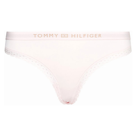 Tommy Hilfiger Dámská tanga Tonal Logo Lace