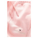 Dětské bavlněné tepláky Tommy Hilfiger růžová barva