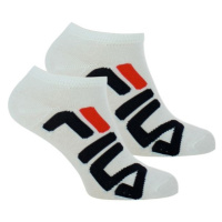 FILA-F9199 SOCKS 2-PACK-300 WHITE Bílá