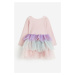 H & M - Šaty's tylovou sukní - růžová