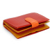 Multi červená dámská kožená peněženka Kendall Arwel