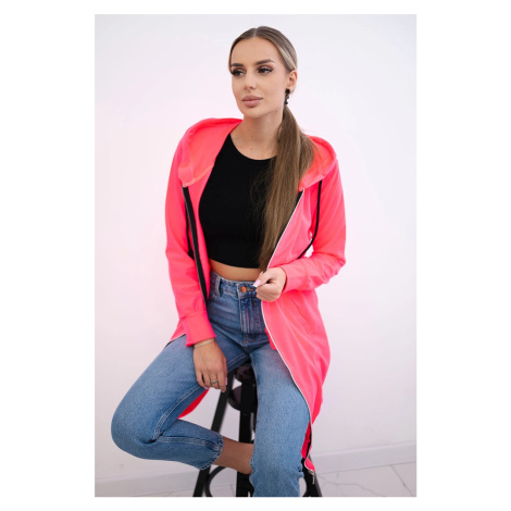 Kesi Mikina Zelda s kapucí dlouhá Barva: Růžová - světle