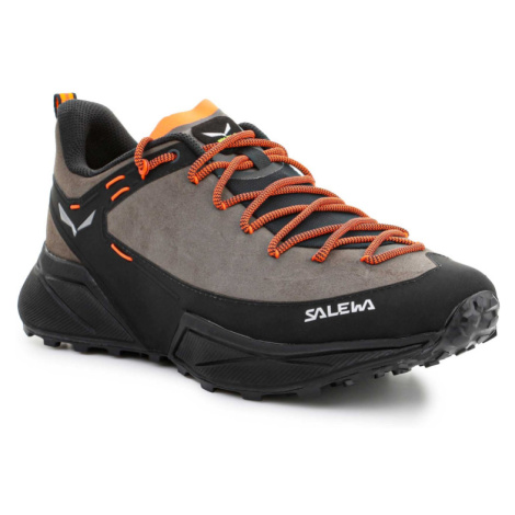 SALEWA-Dropline Leather Shoe M bungee cord/black Šedá