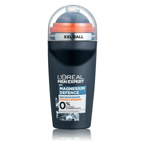 L´Oréal Paris Hypoalergenní kuličkový deodorant Men Expert Magnesium Defense (Deo Roll-on) 50 ml L’Oréal Paris
