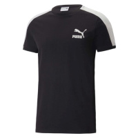 Puma T7 ICONIC TEE Pánské triko, černá, velikost