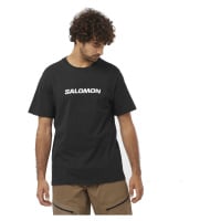 Salomon Logo Performance SS Tee LC2245400 - deep black