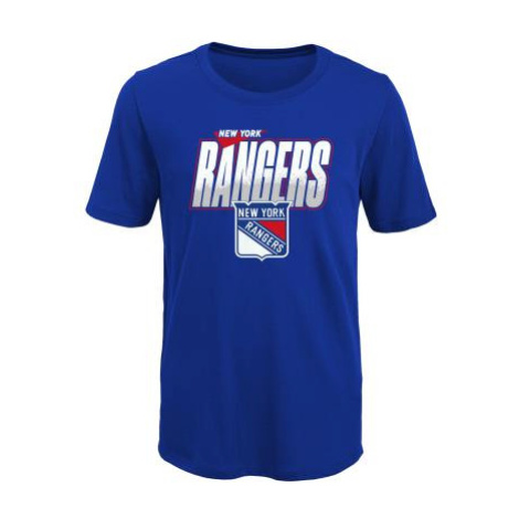New York Rangers dětské tričko Frosty Center Ultra blue Outerstuff