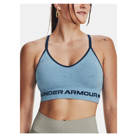 Podprsenka Under Armour UA Seamless Low Long Htr Bra-BLU