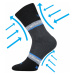 Voxx Fixan Unisex kompresní ponožky BM000000638600100960 černá