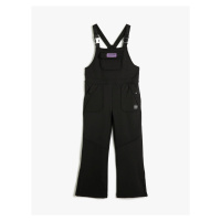 Koton Salopet Jumpsuit with Straps, Pockets, Zippered Legs