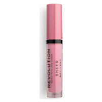 Makeup Revolution Sheer Brilliant Lip Gloss - 143 Violet Fialová