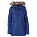 HI-TEC Lady Eva - dámská zimní bunda s kapucí a kožíškem Barva: Modrá