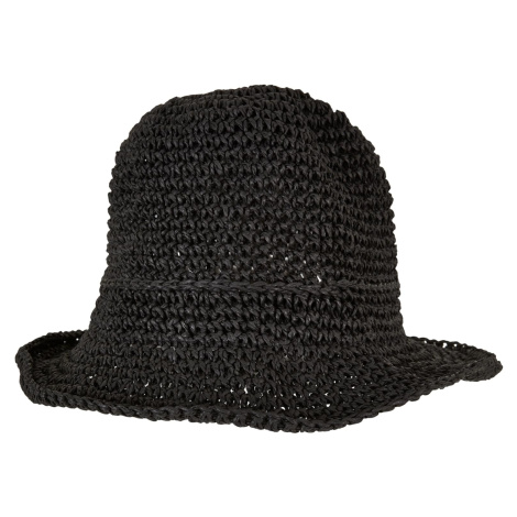 Braid Bast Bucket Hat černý Urban Classics