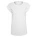 Build Your Brand Dámské triko z organické bavlny BY138 White