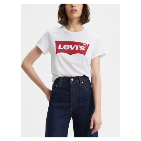 Bílé dámské tričko s potiskem Levi's® Levi´s