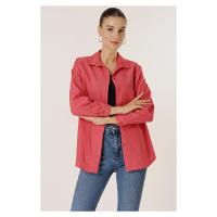 By Saygı Oversize Long Basic Shirt